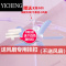YICHENG蒙古包蚊帐家用1.米1.8m三开门纹帐2023新款儿童防摔可挂风扇夏G