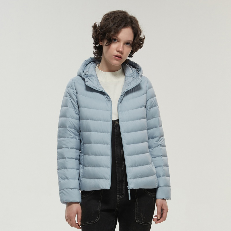 波司登2020年新款大码轻薄羽绒服女时尚妈妈装连帽b00131002b