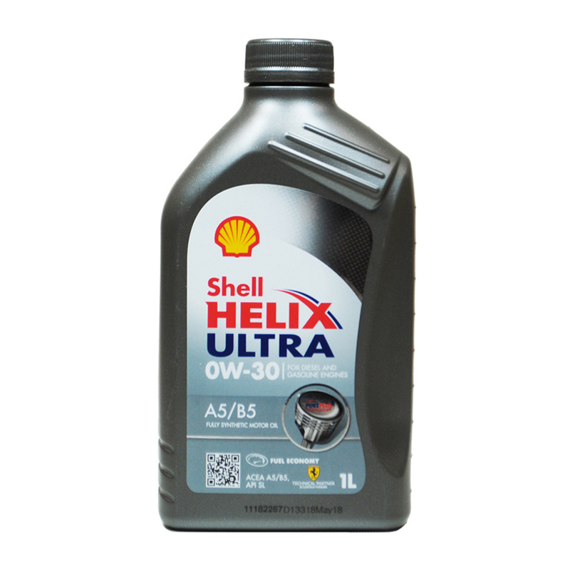 [全合成机油]Shell壳牌 欧洲进口 HelixUltra 0W-30 A5/B5 SL 超凡灰喜力 1L