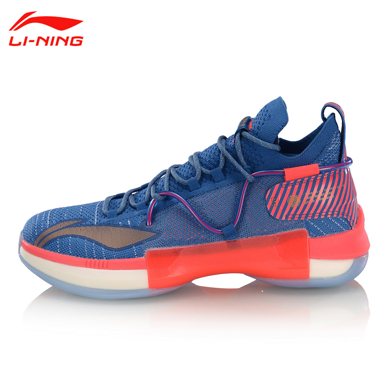 李宁篮球鞋男闪击6美国队开赛夜耐磨篮球鞋abap071-1 参数