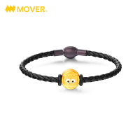 《海绵宝宝》正版授权 Mover魔吻 海绵宝宝损友之圆海绵硬金好运珠