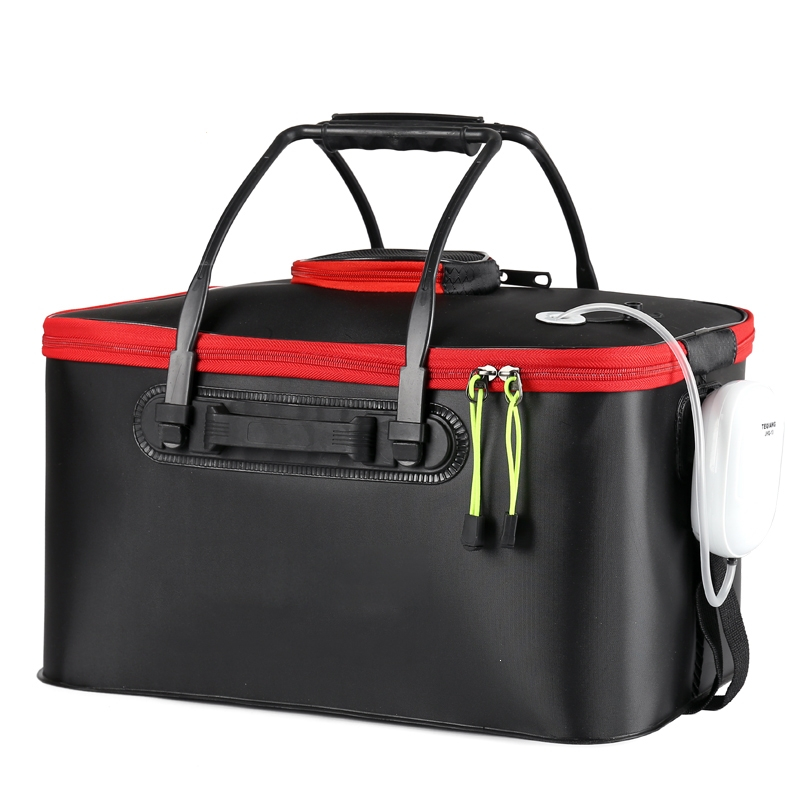 钓鱼桶鱼箱活鱼桶鱼护桶闪电客折叠钓箱加厚水桶装鱼桶渔具用品