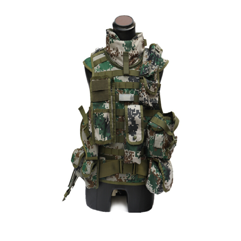 普凡 pufan 特战款全防防弹马甲 芳纶凯夫拉防弹衣 具备快拆功能高