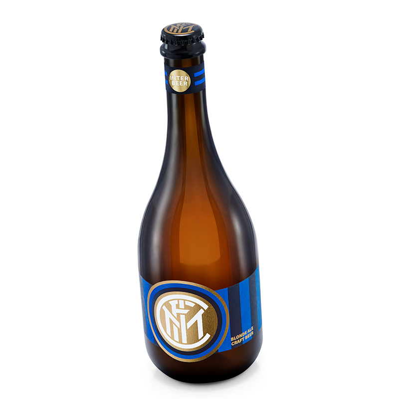 意大利原装进口国际米兰手工精酿啤酒Inter Beer 12.5度麦芽酿造750ml*2瓶礼盒装