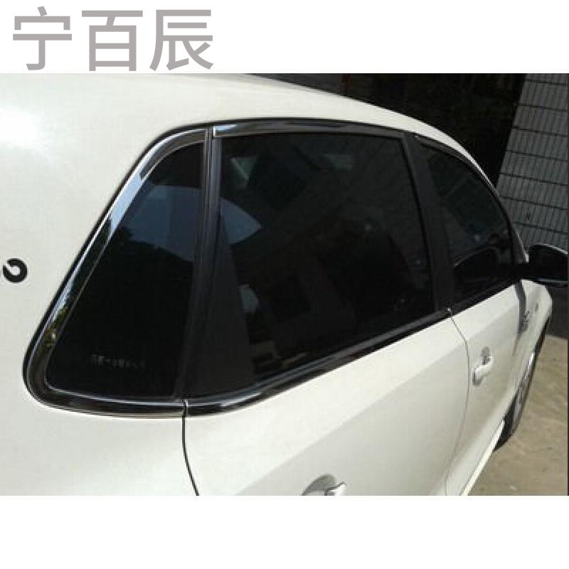 宁百辰适用于大众11-16款新波罗车窗饰条polo改装专用车窗包边不锈钢