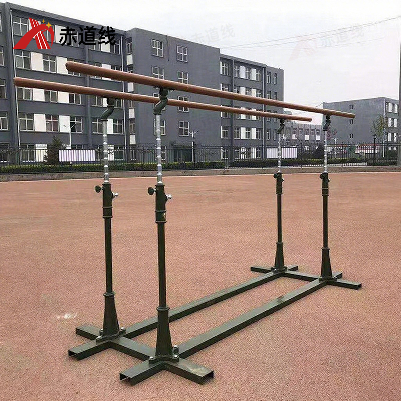 赤道线 室外双杠 比赛训练移动式户外可调节双杠加重加强款 CDX-756S-031高清大图