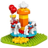 乐高（LEGO）DUPLO 得宝系列 大型游乐园 拼插积木塑料玩具 10840 2-5岁 块数100-200块