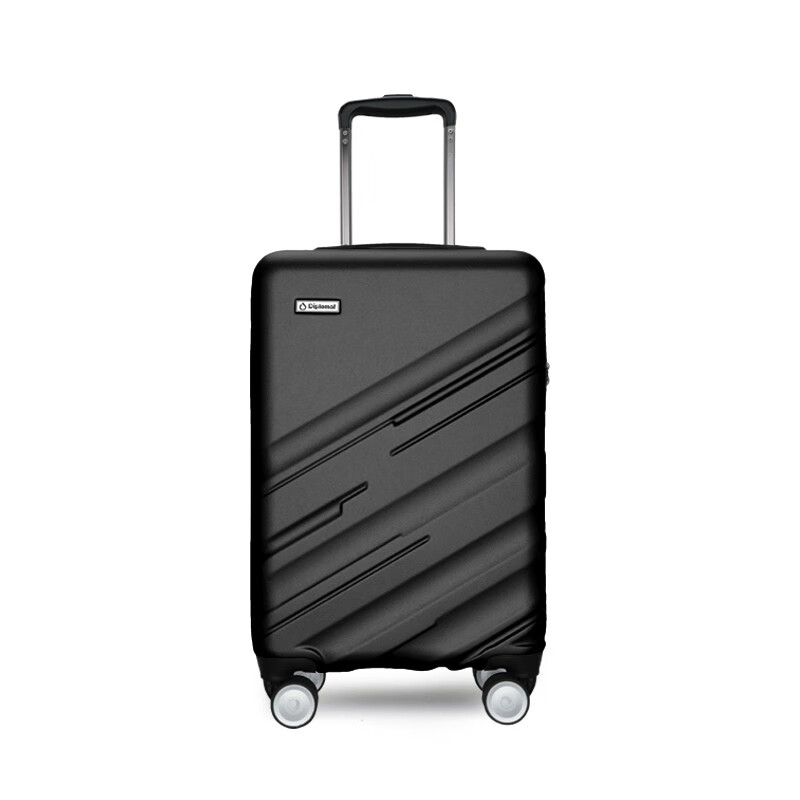 外交官DS-13059 材质:ABS内里:织物料尺寸:20英寸规格:350*225*575mm黑色 个 行李箱