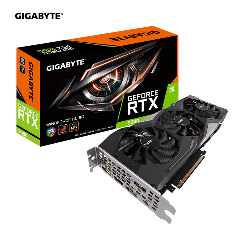 技嘉(GIGABYTE)GeForce RTX 2080 WINDFORCE 8G 显卡