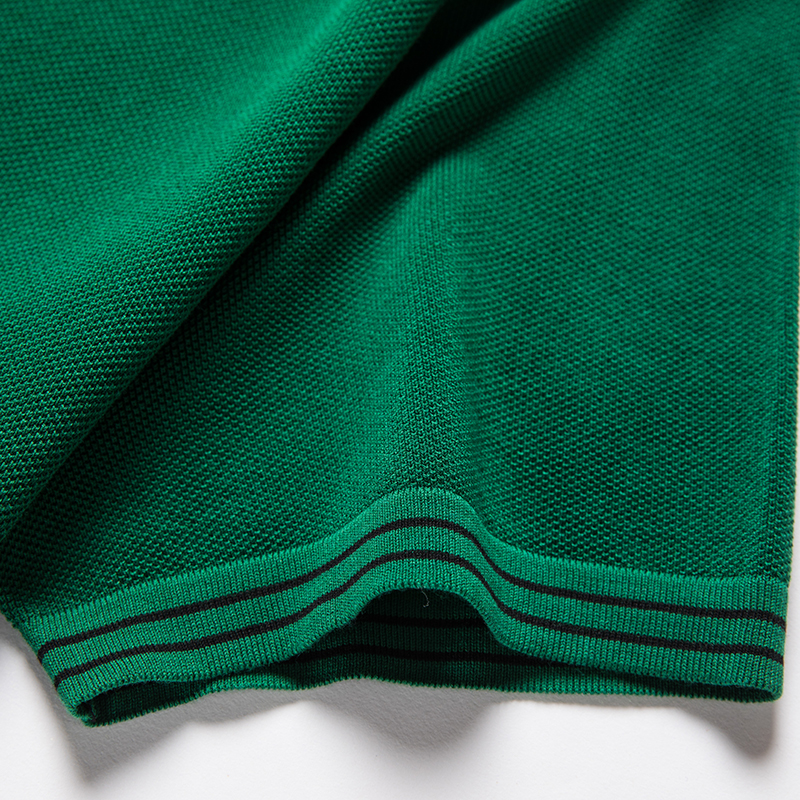 免费试穿白色短袖t恤男士夏季2024新款桑蚕丝衣服半袖薄款针织po高清大图