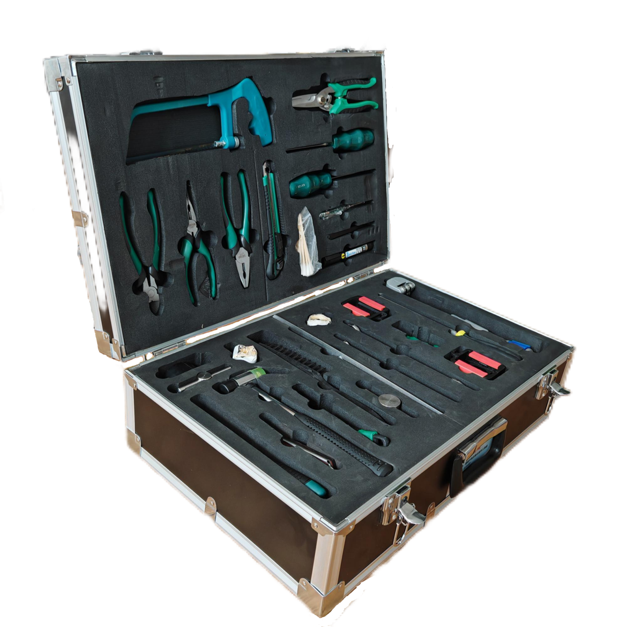 永迪星 漏缆开剥及接头制作工具箱LLGJ22 手提式工具箱 漏缆开剥及接头制作工具高清大图