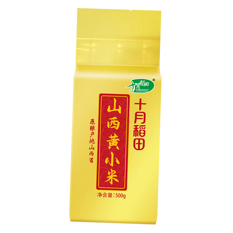 十月稻田500g*3袋山西黄小米高清大图