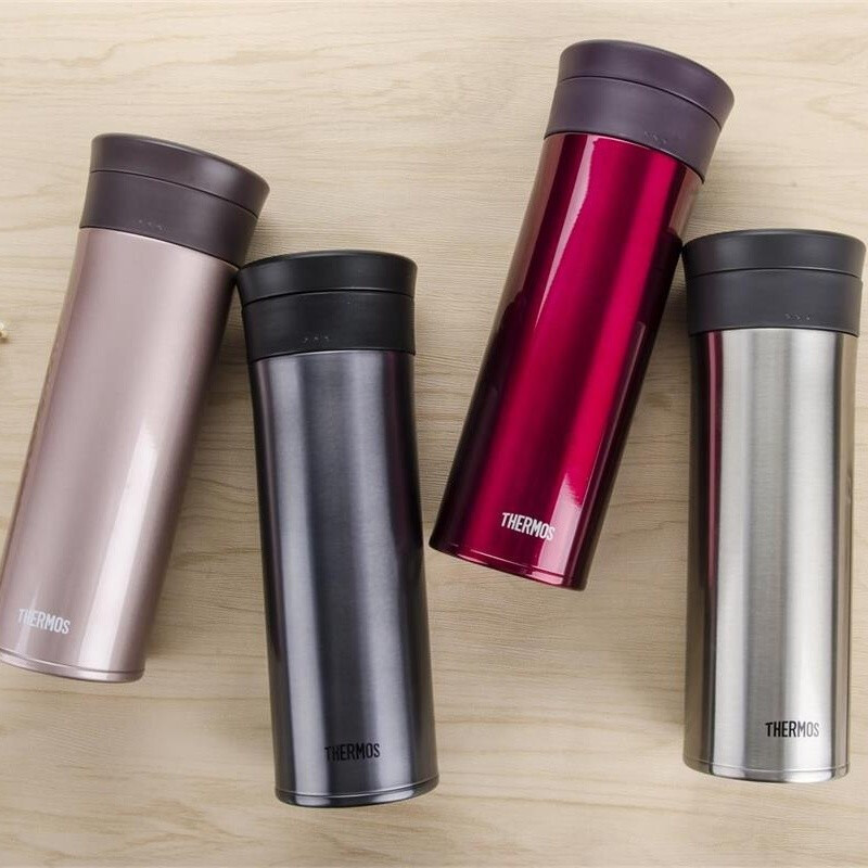 膳魔师不锈钢保温杯550ml商务大口径带茶隔泡茶水杯tcma-550