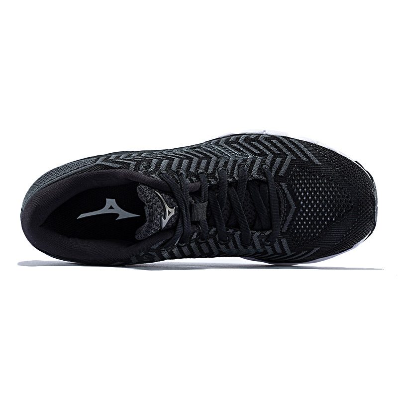 美津浓(Mizuno)2018 WAVE KNIT S1专业减震女子慢跑鞋跑步鞋J1GD182509
