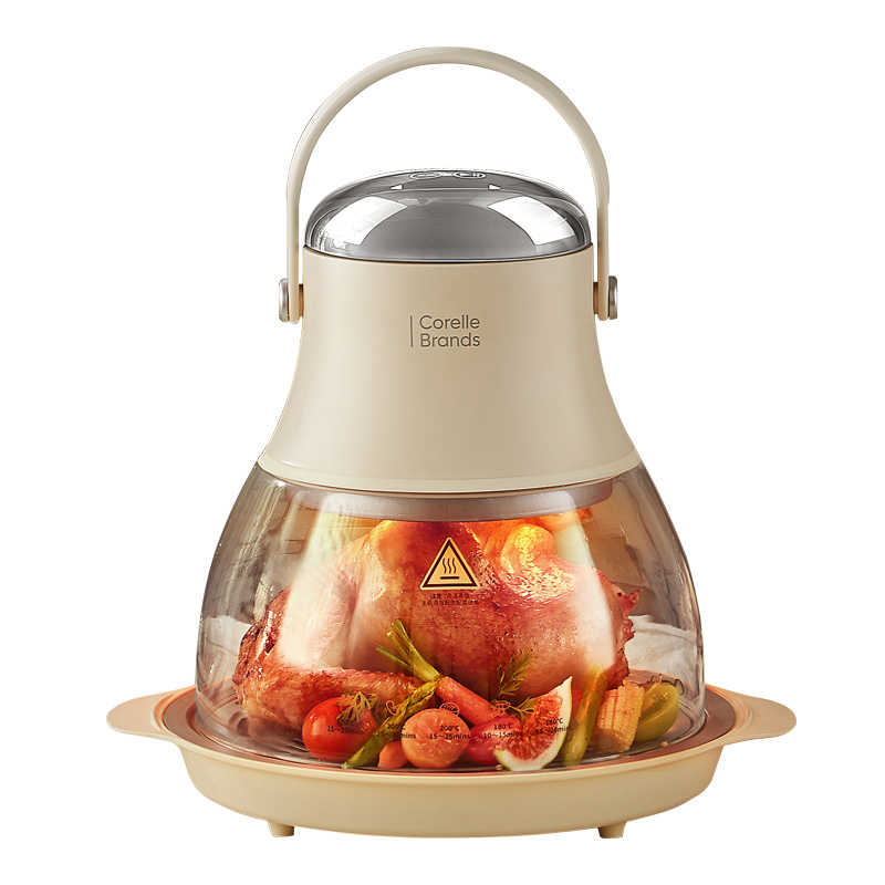 康宁Corelle Brands暖烤一体可视化空气炸锅4L CB-NKYTKOZG-A/KZ