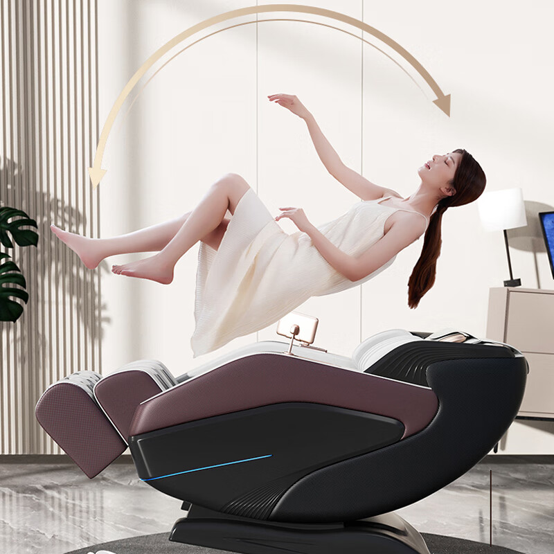 奥克斯(AUX)按摩椅家用全身太空舱全自动多功能零重力智能电动按摩沙发按摩WP-ZE9高清大图