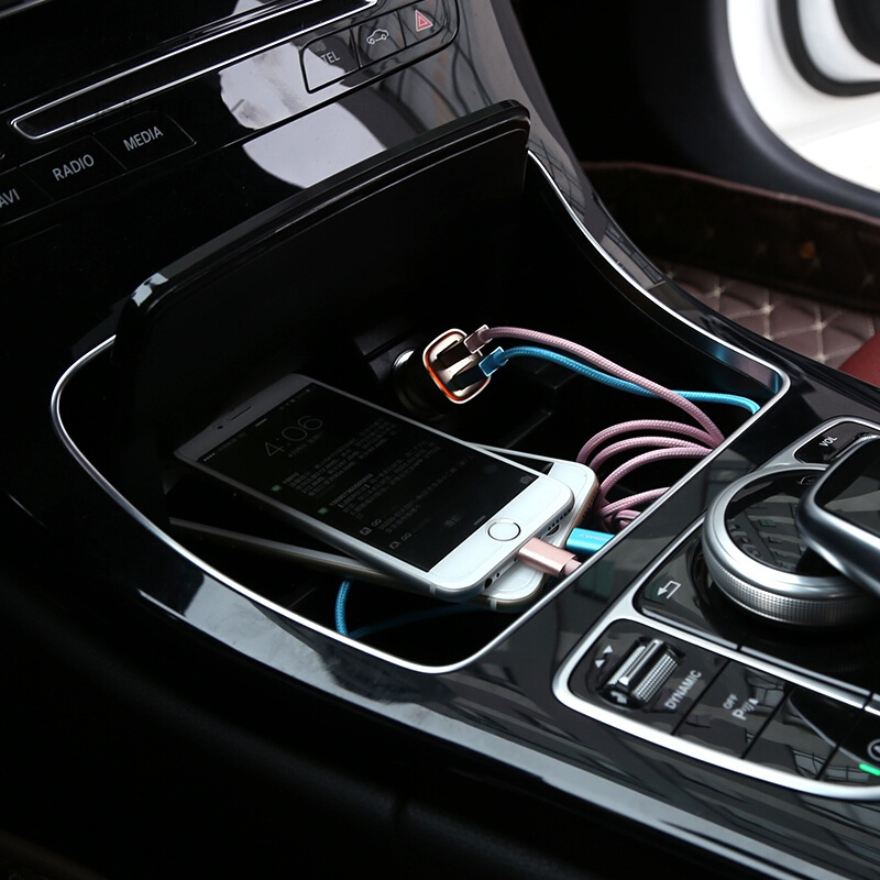 适用于适用宝马usb车载充电器5系3系4系x3x4x5x6x1点烟器车充手机充电