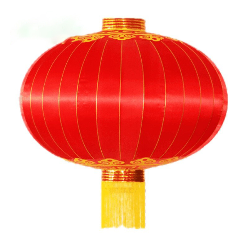 凯亚仕(KIYERSY)旭瑰大红灯笼户外防水防晒直径广告国庆节日装饰春节新年大门口铁口绸 250# 直径2米 1个