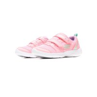 Skechers斯凯奇女小童青少年鞋休闲鞋2018新款粉色低帮运动鞋82119N 82119N/PNK粉红色 24码/适合脚长135mm