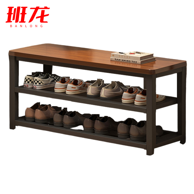 班龙鞋架换鞋凳100*30*45cm张高清大图