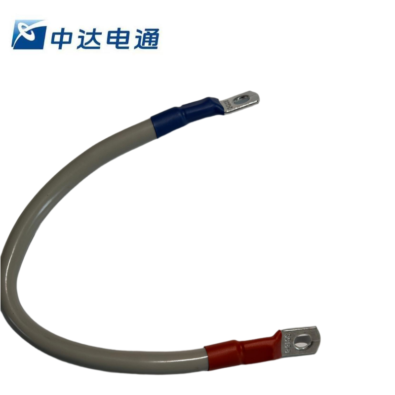 中达电通蓄电池连接线 25mm²*350mm M8铜芯(根)高清大图