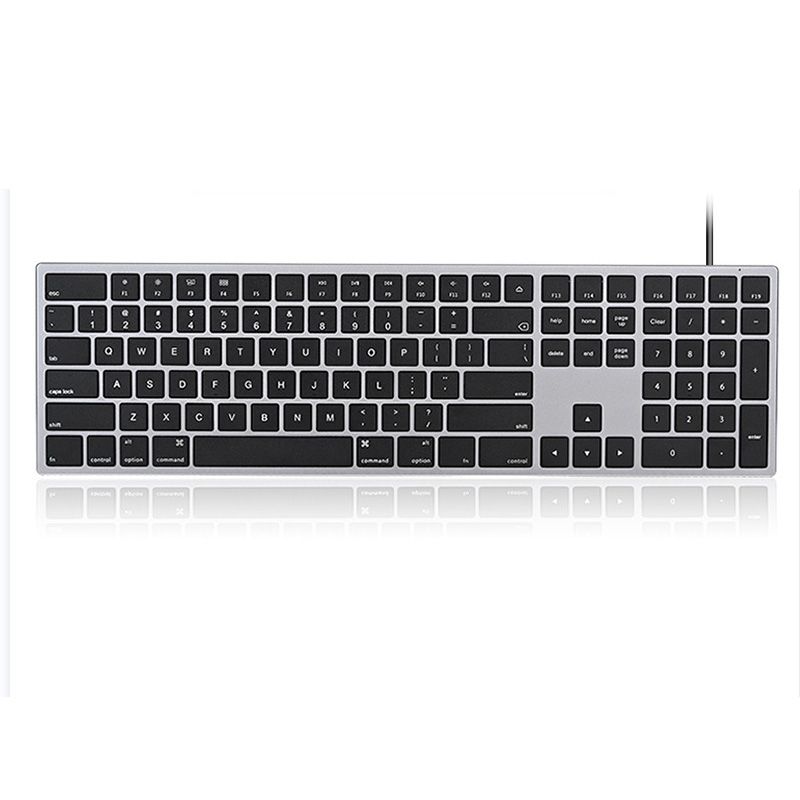 杰储(GCHUL) JP1000 有线 键盘 (计价单位:个)黑色 黑色