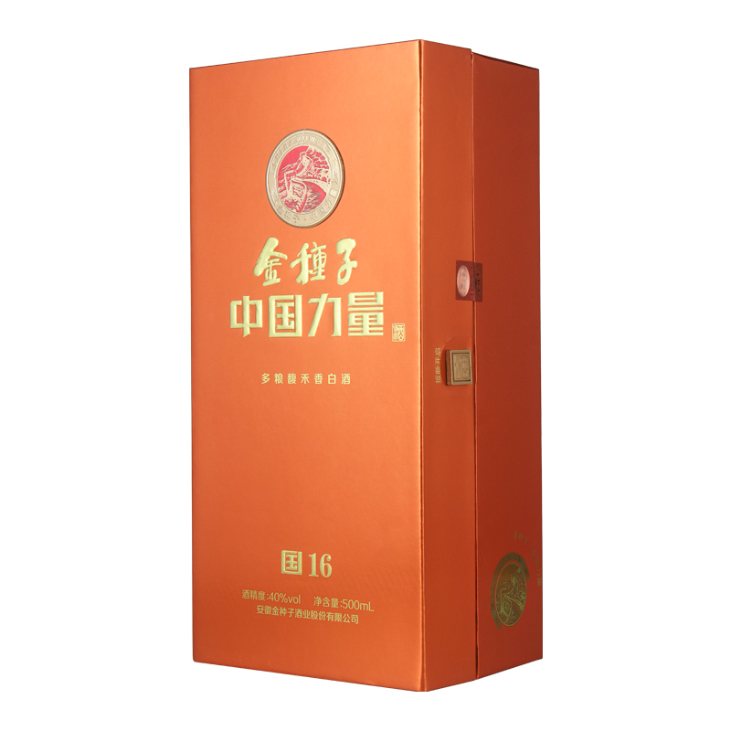 金种子 中国力量国16 40度 500ml 盒装 多粮馥禾香 白酒