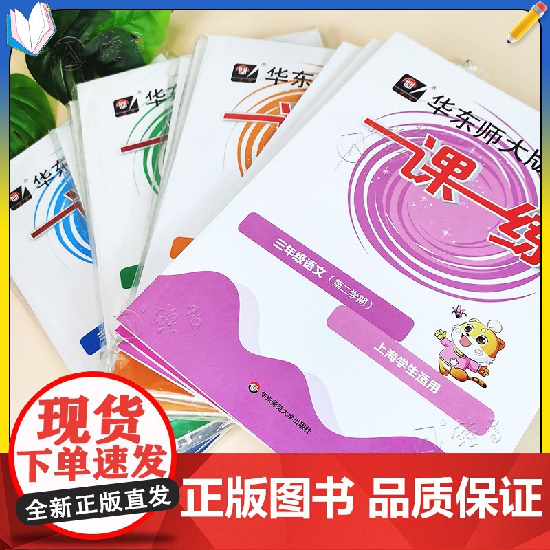 2025新教材一课一练沪教版二三四五年级下册语文数学英语上海七八九年级物理化学华东师大版一课一练六年级七下数学一课一练增高清大图