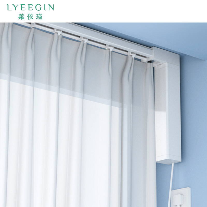 莱依瑾 LYEEGIN 电动 窗帘+窗纱 定制 /米高清大图