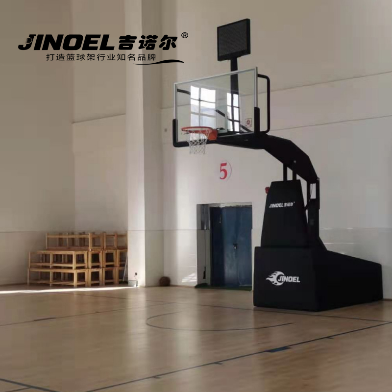 吉诺尔篮球架JNE-105手动升降篮球架高清大图