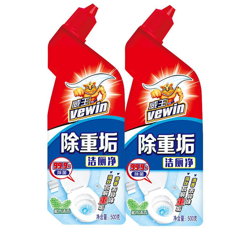 威王洁厕液强力除菌除重垢家用厕所马桶清洁剂洗厕液威王洁厕灵剂 超威洁厕灵5OO克/瓶 1瓶500克