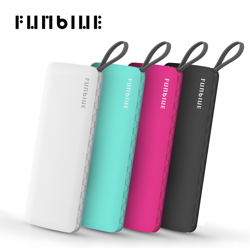 Funblue PB607范部落迷你充电宝3600毫安 超薄便携创意时尚移动电源 白色