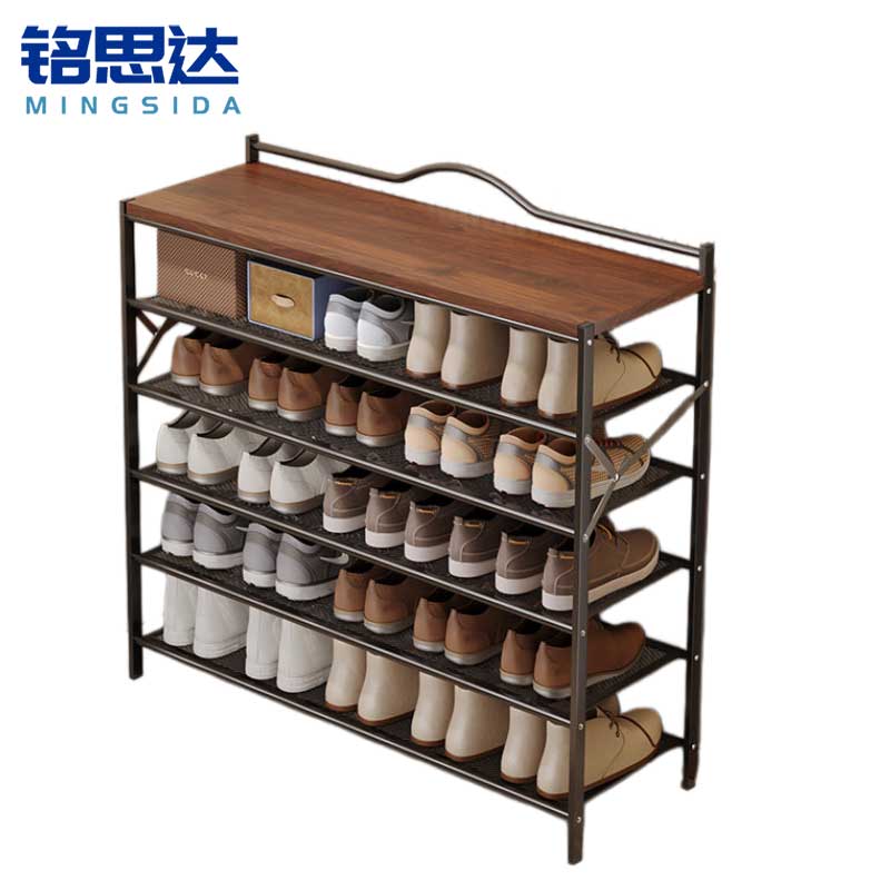 铭思达鞋架6层100cm个高清大图