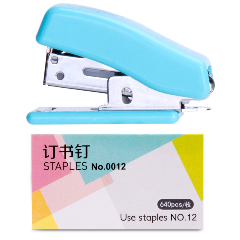 得力0353订书机12#(卡式)(混)(台)0353*5台