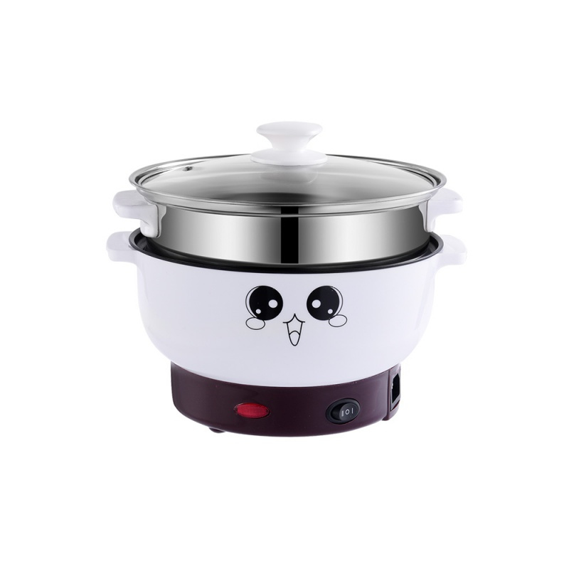 宿舍锅学生锅蒸煮一体锅寝室神器小功率煮面小电锅火锅