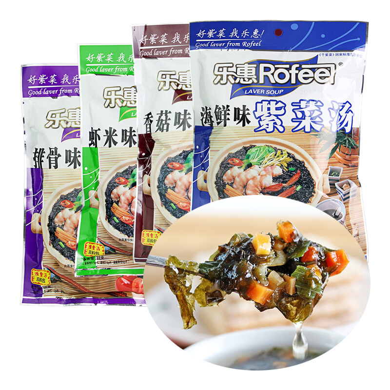 乐惠新银标紫菜72克