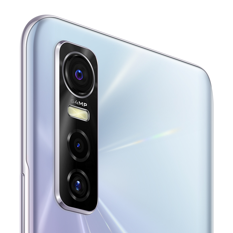 vivo S7e活力版 5G新品手机 8GB+128GB 银月 7.73mm旗舰级轻薄机身 6400W超清后置三摄 3200W高清前置超级夜景自拍 33W闪充强续航 双模5G手机