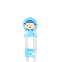 费雪牌(FISHER-PRICE) 母婴幼儿童PP不锈钢更与练习筷套装 FP-8021 蓝色 适合年龄:12个月以上