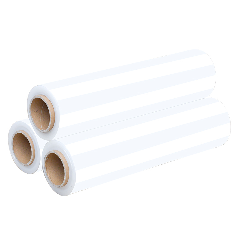 匠柏岚缠绕膜打包膜工业保鲜膜包装膜透明薄膜40斤重50cm宽230米长1卷