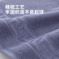 东纺拾光 DF1004-01 33*33cm 60g阿瓦提长绒棉方巾 毛巾 (计价单位:条) 蓝色