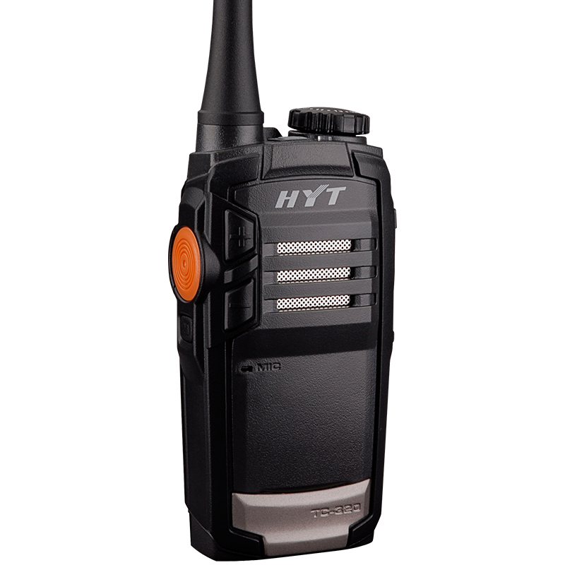 海能达(Hytera)TC-320商用民用专业手持对讲机 黑色 400-420MHZ