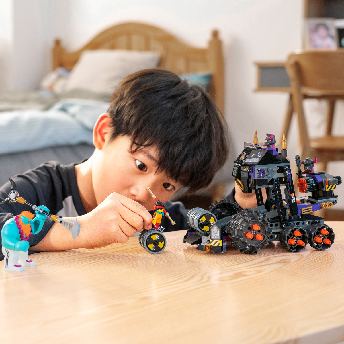 LEGO乐高悟空小侠系列牛魔暗黑战车80007 男孩女孩7岁+生日礼物 玩具积木高清大图
