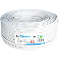 熊猫电线 BVVB 三芯1.5平方（ 白色100米）护套线 明线 电线铜芯 100m