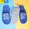 聚范拖鞋男酒店浴室洗澡防滑漏水家居厚底速干镂空室内家用凉拖鞋女夏