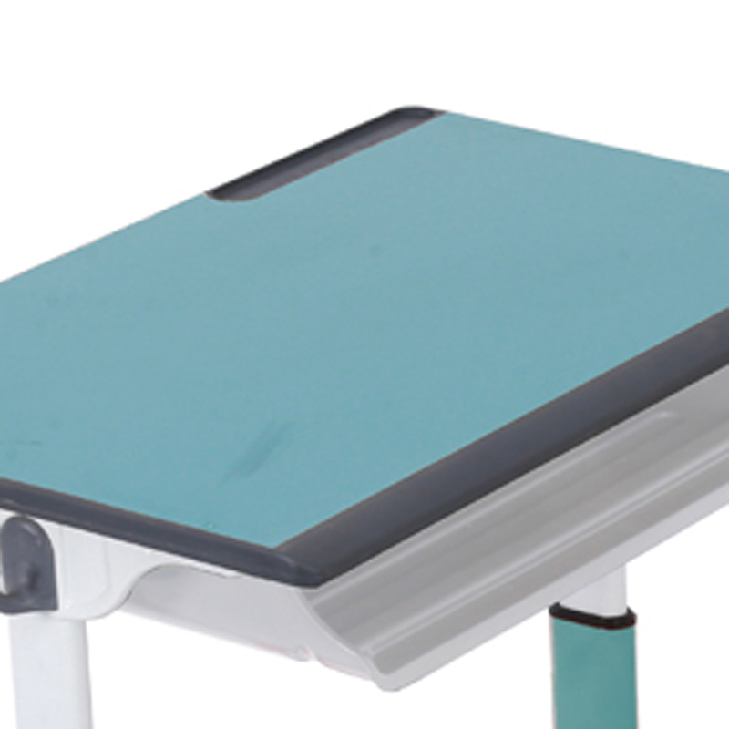 大风车 KZ111110D, KYL111310G 螺丝升降单人课桌椅学习桌 塑料或铁制桌斗高清大图