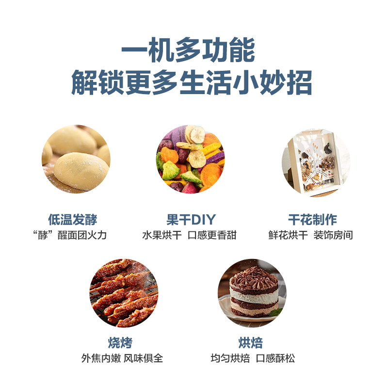 格兰仕/Galanz 电烤箱 家用烘焙多功能烤箱 32升大容量机械式操控 上下管一体控温 广角大视窗 60分定时K15高清大图