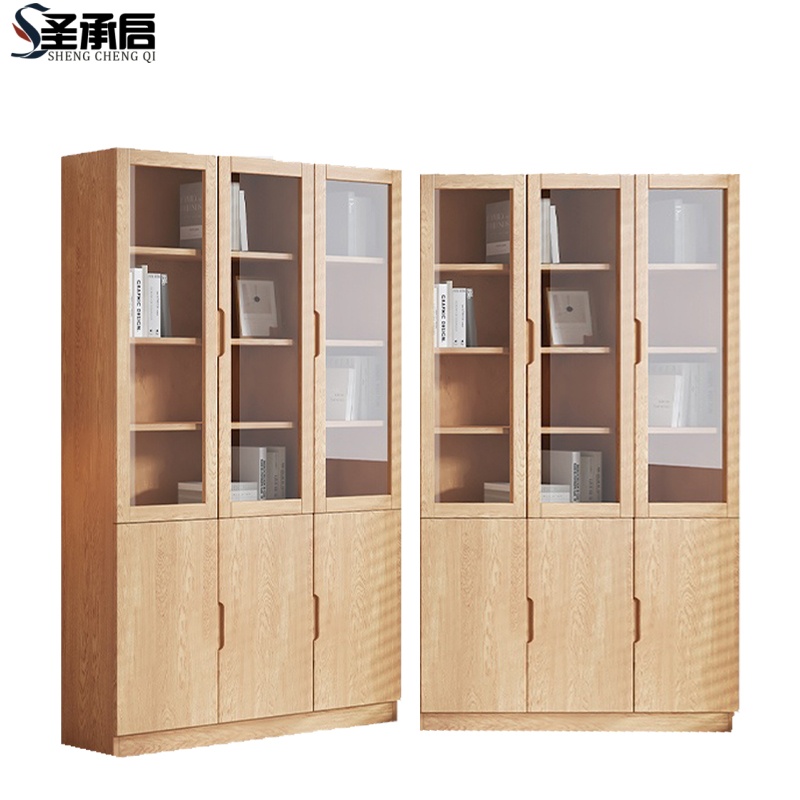 圣承启 落地书柜 三门台高清大图