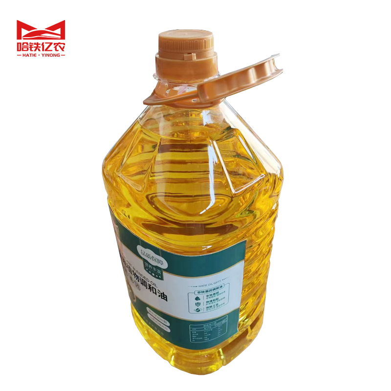 哈铁亿农 非转基因食用植物调和油 5L/桶高清大图