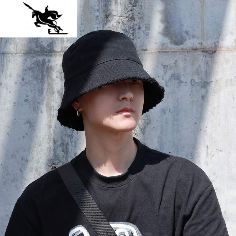 newlakeyilid大帽檐渔夫帽男士夏季遮阳帽子男日系嘻哈防晒大头围太阳