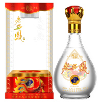 西凤酒 52度白酒 老西凤 铂金版 白酒整箱 新款礼盒装 送礼宴请 浓香型白酒 整箱6瓶 白酒礼盒装西风酒